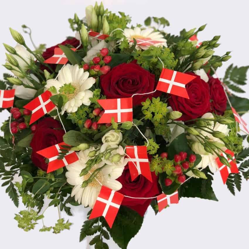 Send blomster online hele Danmark